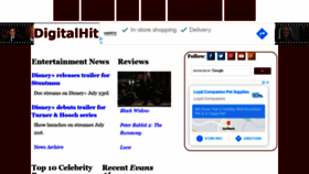 What Digitalhit.com website looked like in 2021 (2 years ago)