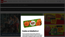 What Dekamarkt.nl website looked like in 2021 (2 years ago)