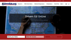 What Dmvedu.org website looked like in 2021 (2 years ago)
