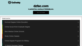 What Dzfac.com website looked like in 2021 (2 years ago)