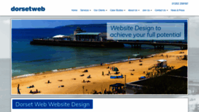 What Dorsetweb.co.uk website looked like in 2021 (2 years ago)