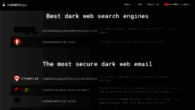 What Darkwebfans.com website looked like in 2021 (2 years ago)