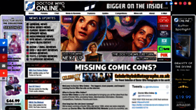 What Drwho-online.co.uk website looked like in 2021 (4 years ago)