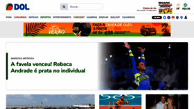 What Diarioonline.com.br website looked like in 2021 (2 years ago)