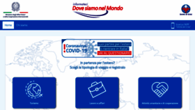 What Dovesiamonelmondo.it website looked like in 2021 (2 years ago)
