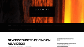 What Doctaytay.com website looked like in 2021 (2 years ago)