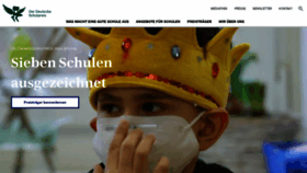 What Deutscher-schulpreis.de website looked like in 2021 (2 years ago)