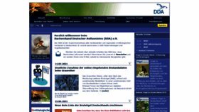 What Dda-web.de website looked like in 2021 (2 years ago)