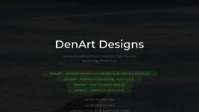 What Denart-designs.com website looked like in 2021 (2 years ago)