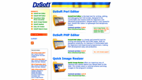 What Dzsoft.com website looked like in 2021 (2 years ago)