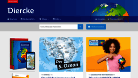 What Diercke.de website looked like in 2021 (2 years ago)