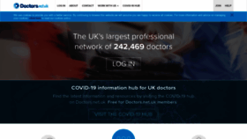 What Doctors.org.uk website looked like in 2021 (2 years ago)