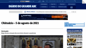 What Dgabc.com.br website looked like in 2021 (3 years ago)