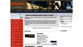 What Dianacb.cz website looked like in 2021 (2 years ago)