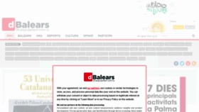 What Dbalears.cat website looked like in 2021 (2 years ago)