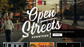 What Downtownslc.org website looked like in 2021 (2 years ago)