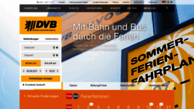 What Dvb.de website looked like in 2021 (2 years ago)