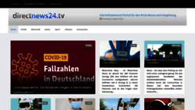 What Directnews24.tv website looked like in 2021 (2 years ago)