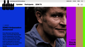 What Dutchdesignweek.nl website looked like in 2021 (2 years ago)