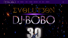 What Djbobo.ch website looked like in 2021 (2 years ago)