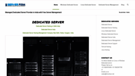 What Dedicatedserver.firm.in website looked like in 2021 (2 years ago)