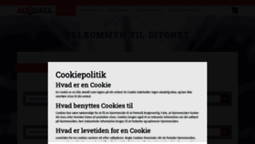 What Ditonet.dk website looked like in 2021 (2 years ago)
