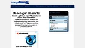 What Descargarhamachi.com website looked like in 2021 (2 years ago)
