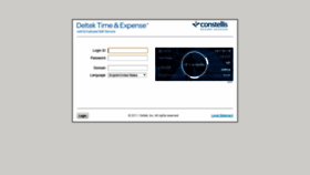 What Deltektime.constellis.com website looked like in 2021 (2 years ago)