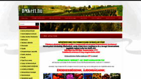 What Dmkert.hu website looked like in 2021 (2 years ago)
