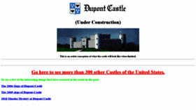 What Dupontcastle.com website looked like in 2021 (2 years ago)