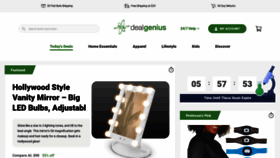 What Dealgenius.com website looked like in 2021 (2 years ago)