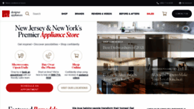 What Designerappliances.com website looked like in 2021 (2 years ago)