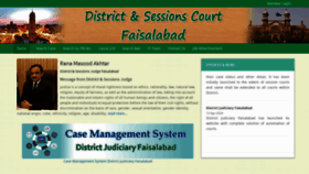 What Dsjfaisalabad.gov.pk website looked like in 2021 (2 years ago)