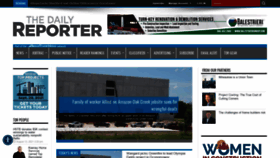 What Dailyreporter.com website looked like in 2021 (2 years ago)