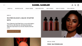 What Danielsandler.com website looked like in 2021 (2 years ago)