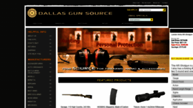 What Dallasgunsource.com website looked like in 2021 (2 years ago)