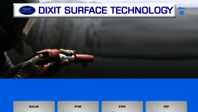 What Dixitsurfacetechnology.com website looked like in 2021 (4 years ago)