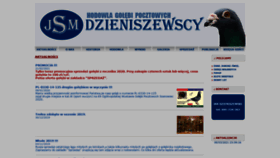 What Dzieniszewscy.pl website looked like in 2021 (2 years ago)