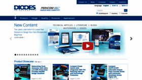 What Diodes.com website looked like in 2021 (2 years ago)
