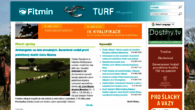 What Dostihy.fitmin.cz website looked like in 2021 (2 years ago)