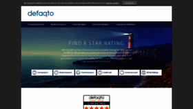 What Defaqto.com website looked like in 2021 (2 years ago)