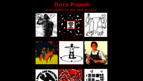 What Docspopuli.org website looked like in 2021 (2 years ago)