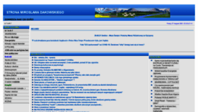 What Dakowski.pl website looked like in 2021 (2 years ago)