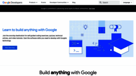 What Developers.google.cn website looked like in 2021 (2 years ago)