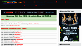 What Daddylive.co website looked like in 2021 (2 years ago)