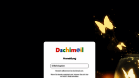What Dschimail.com website looked like in 2021 (2 years ago)