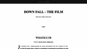 What Downfallthefilm.com website looked like in 2021 (2 years ago)