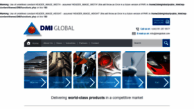 What Dmiglobal.com website looked like in 2021 (2 years ago)