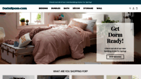 What Dormroom.com website looked like in 2021 (2 years ago)