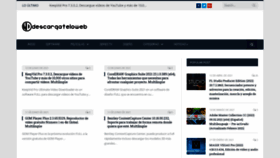 What Descargateloweb.com website looked like in 2021 (2 years ago)